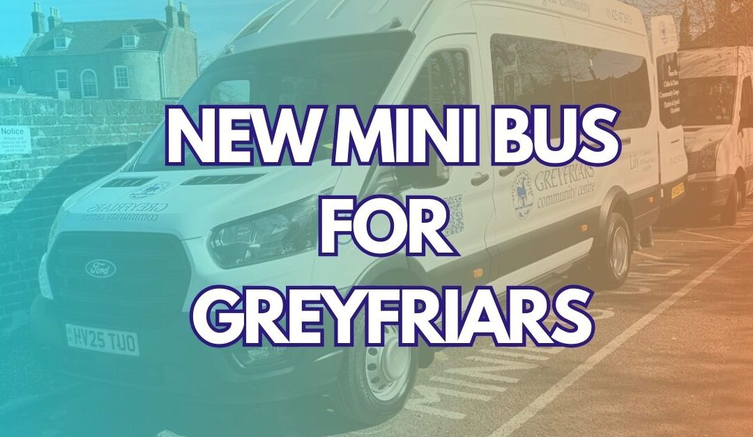 We have a new mini bus!